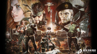 Group people painting guns standing - metal gear free wallpaper
