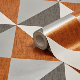 Tape patterned floor wood grain - temporary free wallpaper