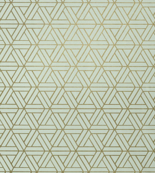 White gold wallpaper triangles vase - geometric abstract art free wallpaper