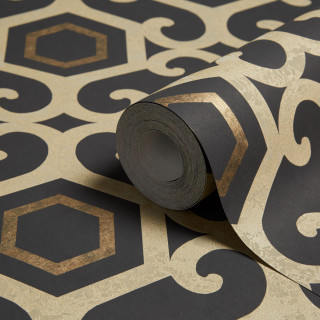 Black gold wallpaper pattern tape - wallpaper free wallpaper