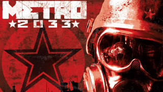 Red star gas mask helmet - constructivism free wallpaper