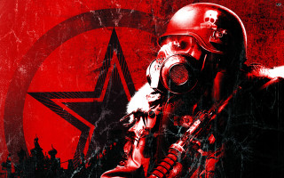 Man gas mask star image - anton graff free wallpaper