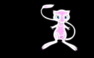 Pink cat blue eyes dark - a pink cat free wallpaper