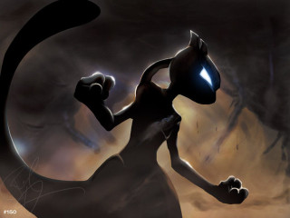 Cat glowing eyes tail dark - glowing free wallpaper for desktop
