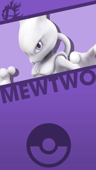 Purple background white dog mewtwo - everett warner free wallpaper