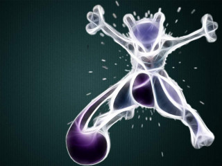 Purple white figure air ball - hand free wallpaper