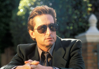 Serious man suit sunglasses christmas - american realism free wallpaper