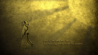 Woman yellow background quote drawing - emperor huizong of song free wallpaper