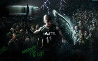 Man black jersey crowd lightning 2 - cleve gray free wallpaper