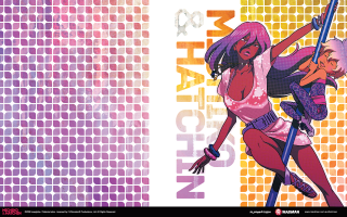 Woman pink dress sword colorful - a pink dress holding free wallpaper
