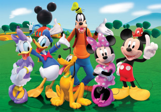 Mickey mice field person center 2 - pixar and disney animation free wallpaper