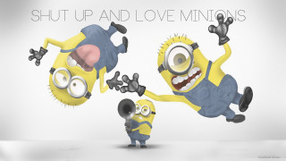 Cartoon characters in the air - a couple of cartoon characters free wallpaper