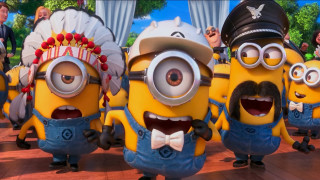 Minions dancing cartoon scene people - altoon sultan free wallpaper for desktop
