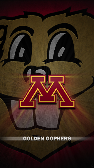 Bear face golden gophers logo - golden free wallpaper