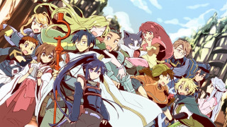 Anime characters building sky background 3 - a sky background and a sky background free wallpaper
