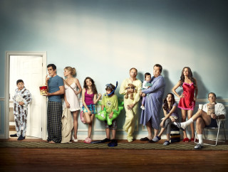 Group people standing wall door - andrew bell free wallpaper