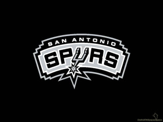 San antonio spurs logo black 4 - derek hill free wallpaper
