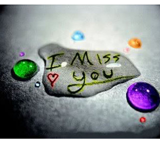 Rock message colored stones heart - a rock free wallpaper