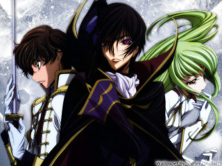 Anime characters green hair black 3 - green hair free wallpaper