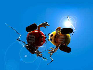 Two balloons flying sky sun - a sky background and sun free wallpaper