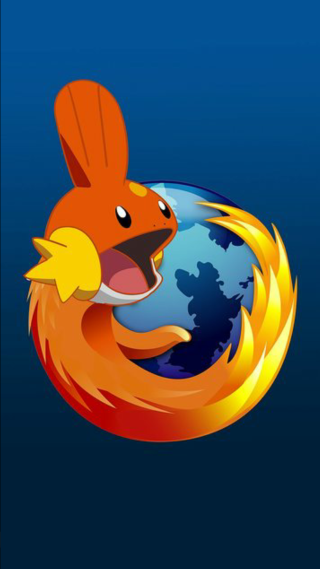 Firefox fish globe logo image - a fish free wallpaper