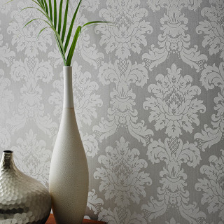 Vases flowers table wallpaper pattern - a flemish baroque free wallpaper