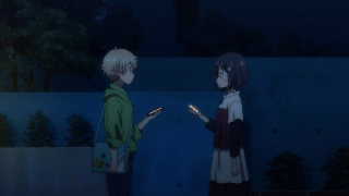 Two people dark room blue - firefly free wallpaper