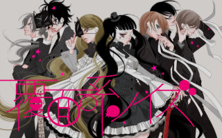 Anime girls long hair glasses 6 - their forehead free wallpaper
