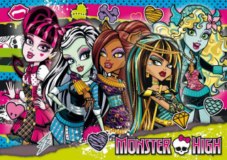 Monster high characters background monsters - the background of the image free wallpaper