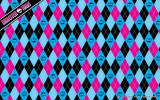 Blue pink argyle bat black - color scheme free wallpaper