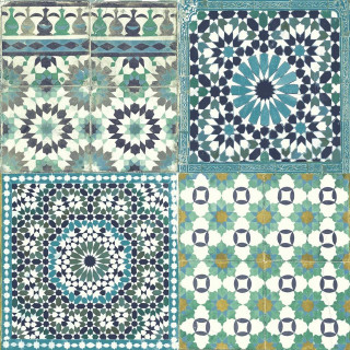 Four patterns wallpaper background designs - a wallpaper background free wallpaper