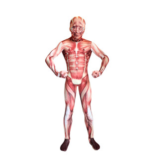 Muscular man full body suit - dom qwek free wallpaper
