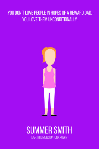 Woman purple background quote summer - person free wallpaper