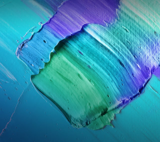 Colorful substance water droplets blue - water droplet free wallpaper