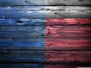 Wooden wall flag painted wooden - floor free wallpaper