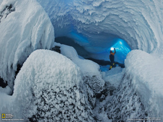 Man cave snow ice water - the cave free wallpaper