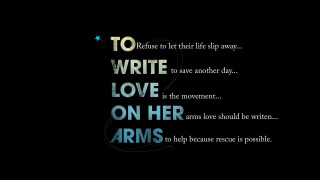Quote blue star love arms - free love wallpaper