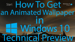 Window 10 technical presentation animated - else alfelt free wallpaper