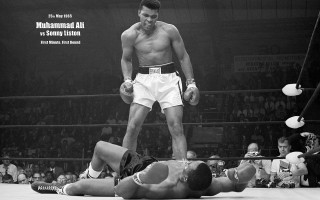 Man wrestling ring standing next - visionary free wallpaper