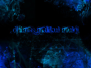 Blue black background name image - background free wallpaper for desktop