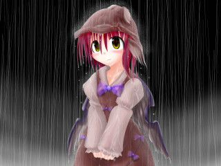 Girl pink dress purple hat - a purple hat free wallpaper