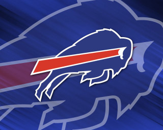 Buffalo logo blue background red 2 - esao free wallpaper