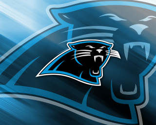 Blue black panther logo background - a black panther free wallpaper