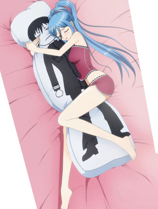 Woman bed man suit pink - a bed free wallpaper