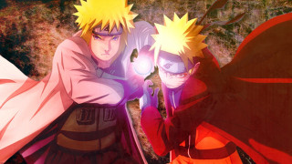 Anime characters forest arms around - their arm free wallpaper for desktop