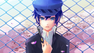 Man blue hat black jacket 2 - a blue hat free wallpaper
