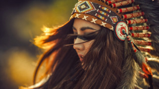 Aramenta feather headdress fire breathing - headdress free wallpaper
