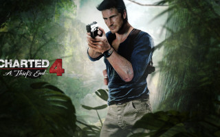 Uncharted4 eddie mendoza jungle gun - photorealism free wallpaper for desktop