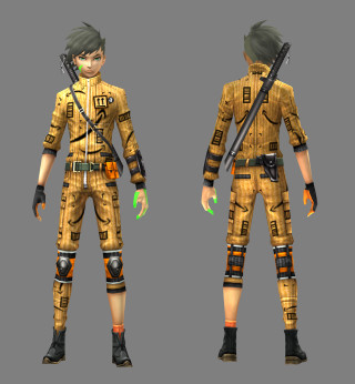 Yellow uniform gun green handbag - modular free wallpaper