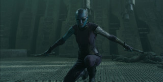 Futuristic man dark room debris - a futuristic suit free wallpaper for desktop